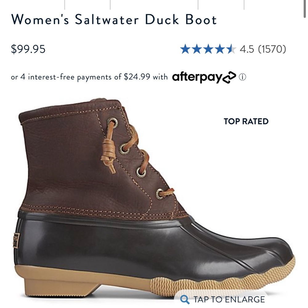 Sperry Duck Boot - image 5